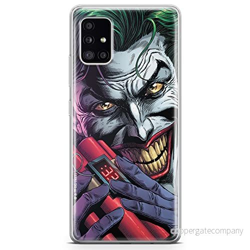 ERT GROUP mobiltelefonfodral för Samsung A51 5G originalt och officiellt licensierat DC mönster Joker 013 optimalt anpassad till formen på mobiltelefonen, fodral tillverkad av TPU plast 5905131561190