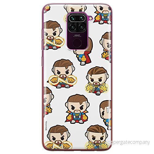 ERT GROUP mobiltelefonfodral för Xiaomi REDMI NOTE 9 originalt och officiellt licensierat Marvel mönster Dr Strange 001 optimalt anpassad till formen på mobiltelefonen, fodral tillverkad av TPU plast 5904805217128