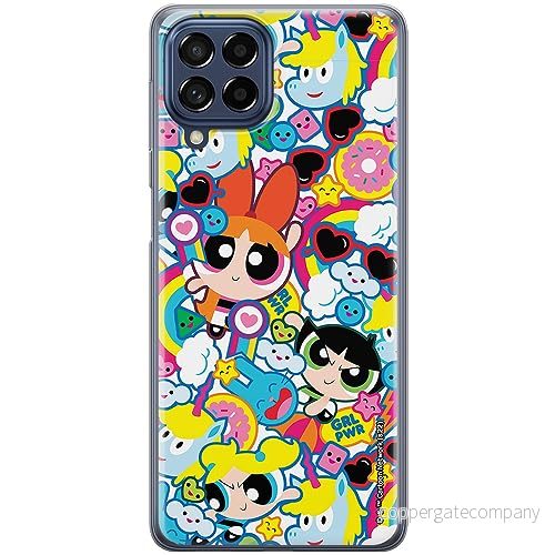 ERT GROUP mobiltelefonfodral för Samsung M33 5G originalt och officiellt licensierat The Powerpuff Girls mönster 041, fodral tillverkad av TPU plast 5905511984519