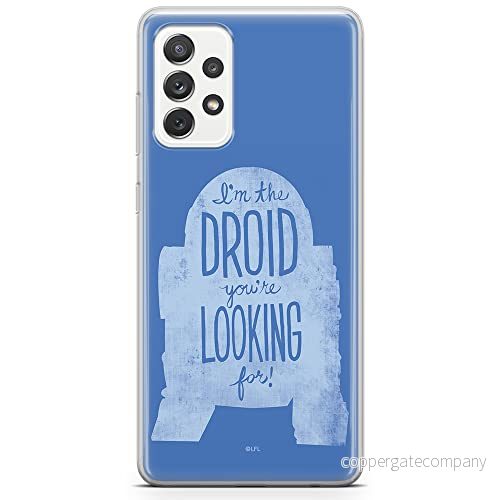 ERT GROUP mobiltelefonfodral för Samsung A33 5G originalt och officiellt licensierat Star Wars mönster R2D2 006 optimalt anpassad till formen på mobiltelefonen, fodral tillverkad av TPU plast 5904805348310