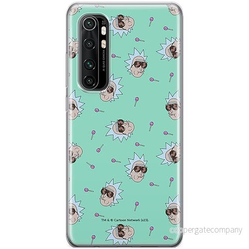 ERT GROUP mobiltelefonfodral för Xiaomi MI NOTE 10 Lite originalt och officiellt licensierat Rick and Morty mönster & 048, fodral tillverkad av TPU plast 5905795051303