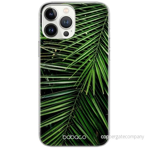 ERT GROUP mobiltelefonfodral för Apple Iphone 13 PRO originalt och officiellt licensierat Babaco mönster Plants 002 optimalt anpassad till formen på mobiltelefonen, fodral tillverkad av TPU plast 5903932855630