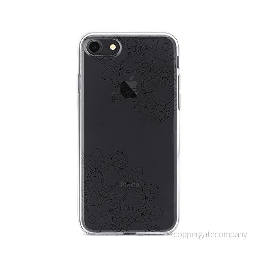 ERT GROUP mobiltelefonfodral för Iphone 7/8/ SE 2/ 3 originalt och officiellt licensierat Babaco mönster Mandalas 007 optimalt anpassad till formen på mobiltelefonen, gedeeltelijk transparant 5904805842184