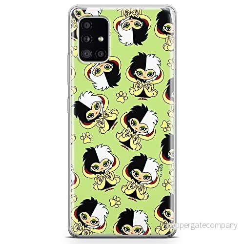 ERT GROUP mobiltelefonfodral för Samsung A51 5G originalt och officiellt licensierat Disney mönster Cruella 007 optimalt anpassad till formen på mobiltelefonen, fodral tillverkad av TPU plast 5905131493767