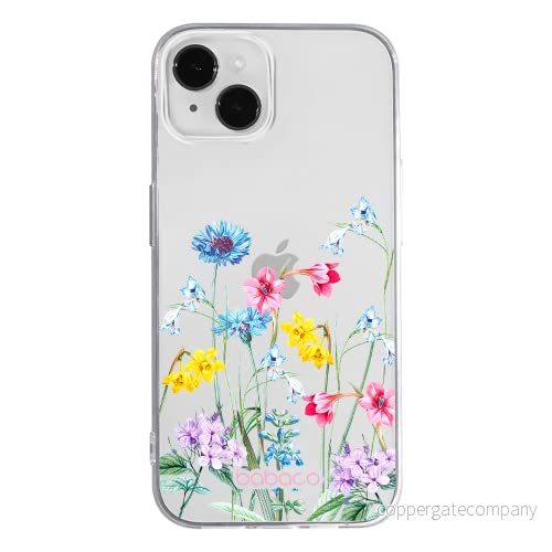 ERT GROUP mobiltelefonfodral för Apple Iphone 14 originalt och officiellt licensierat Babaco mönster Flowers 040 optimalt anpassad till formen på mobiltelefonen, gedeeltelijk transparant 5905131884886