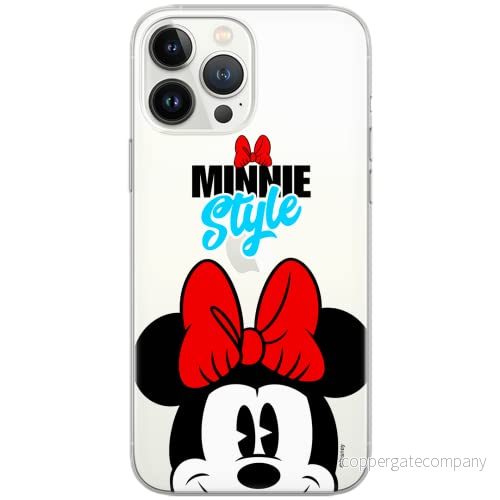 ERT GROUP mobiltelefonfodral för Samsung S21 PLUS originalt och officiellt licensierat Disney mönster Minnie 027 optimalt anpassad till formen på mobiltelefonen, gedeeltelijk transparant 5903932398939