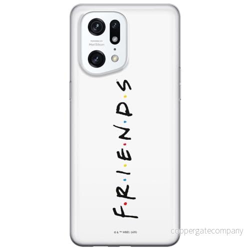ERT GROUP mobiltelefonfodral för Oppo FIND X5 PRO originalt och officiellt licensierat Friends mönster 003 optimalt anpassad till formen på mobiltelefonen, fodral tillverkad av TPU plast 5905511406646