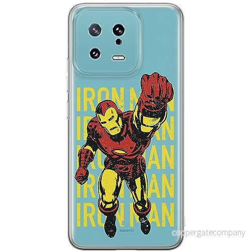ERT GROUP mobiltelefonfodral för Xiaomi 13 originalt och officiellt licensierat Marvel mönster Iron Man 009 optimalt anpassad till formen på mobiltelefonen, fodral tillverkad av TPU plast 5905511898694