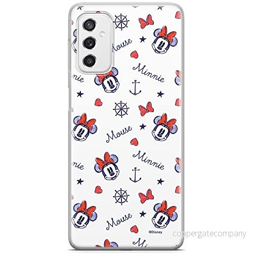 ERT GROUP mobiltelefonfodral för Samsung M52 5G originalt och officiellt licensierat Disney mönster Minnie 007 optimalt anpassad till formen på mobiltelefonen, fodral tillverkad av TPU plast 5904805486906