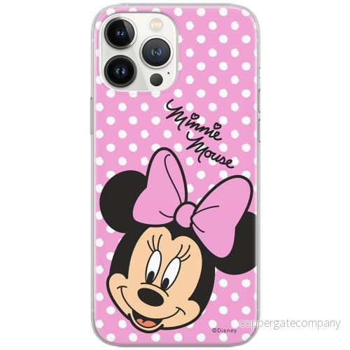 ERT GROUP mobiltelefonfodral för Samsung S21 PLUS originalt och officiellt licensierat Disney mönster Minnie 008 optimalt anpassad till formen på mobiltelefonen, fodral tillverkad av TPU plast 5903932384598