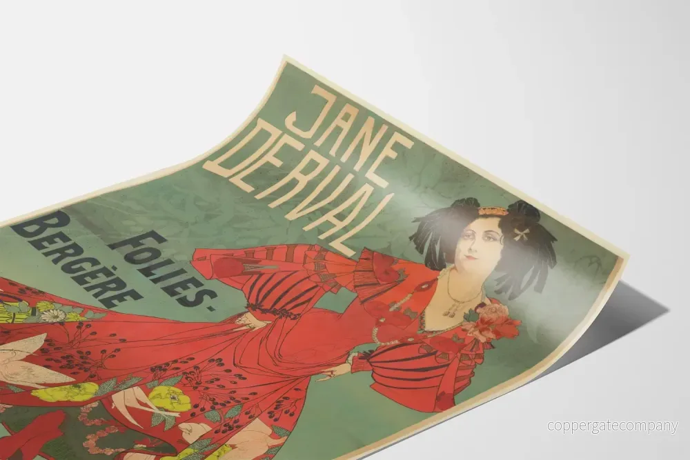 Jane Derval-poster på Folies Bergère - Bild 3