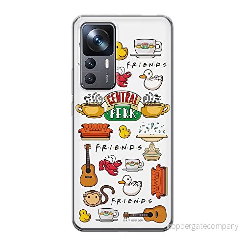 ERT GROUP mobiltelefonfodral för Xiaomi 12T/12T pro/K50 Ultra originalt och officiellt licensierat Friends mönster 014 optimalt anpassad till formen på mobiltelefonen, fodral tillverkad av TPU plast 5905511578749