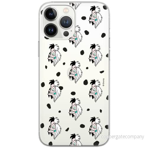 ERT GROUP mobiltelefonfodral för Xiaomi Redmi Note 11 Pro 5G/11 4G originalt och officiellt licensierat Disney mönster Cruella 005, gedeeltelijk transparant 5904805629556