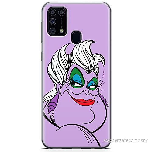 ERT GROUP mobiltelefonfodral för Samsung M31 originalt och officiellt licensierat Disney mönster Ursula 001 optimalt anpassad till formen på mobiltelefonen, fodral tillverkad av TPU plast 5904805476990