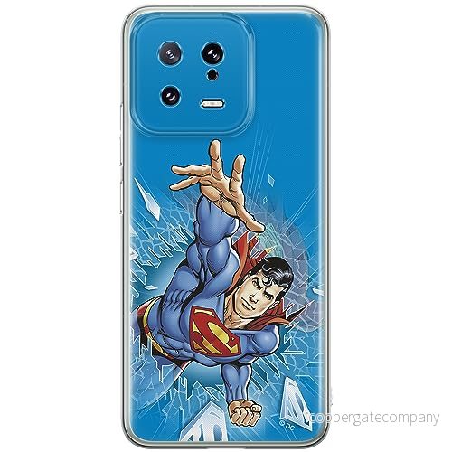 ERT GROUP mobiltelefonfodral för Xiaomi 13 originalt och officiellt licensierat DC mönster Superman 005 optimalt anpassad till formen på mobiltelefonen, fodral tillverkad av TPU plast 5905511912833