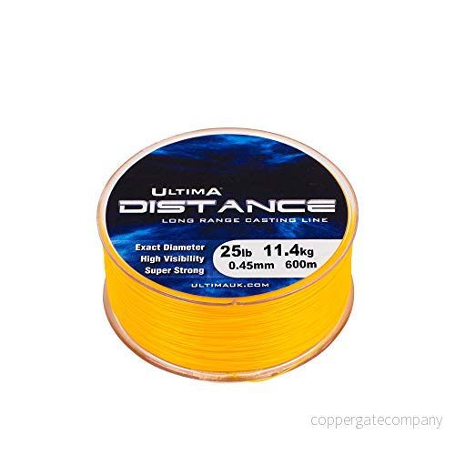Avstånd Unisexs spole, eld orange, 500 m 0,45 mm/25 lb/4,5 kg 5035876052469