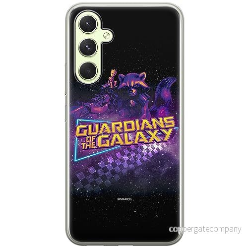 ERT GROUP mobiltelefonfodral för Samsung A54 5G originalt och officiellt licensierat Marvel mönster Guardians of the Galaxy 015 anpassad till formen på mobiltelefonen, fodral tillverkad av TPU plast 5905511795382