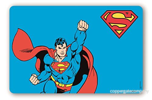 Excelsa Superman Bordstabletter 44 x 29 cm ljusblå 8004976492847