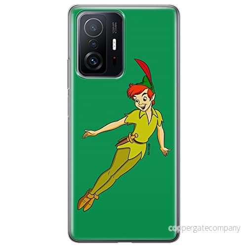 ERT GROUP mobiltelefonfodral för Xiaomi 11T 5G / PRO originalt och officiellt licensierat Disney mönster Peter Pan 001 anpassad till formen på mobiltelefonen, fodral tillverkad av TPU plast 5905131147912