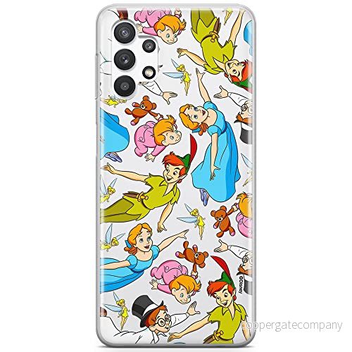 ERT GROUP mobiltelefonfodral för Samsung A32 5G originalt och officiellt licensierat Disney mönster Peter Pan 002 optimalt anpassad till formen på mobiltelefonen, gedeeltelijk transparant 5905131790156