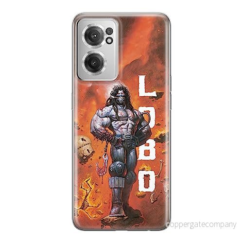 ERT GROUP mobiltelefonfodral för Oneplus NORD CE 2 originalt och officiellt licensierat DC mönster Lobo 003 optimalt anpassad till formen på mobiltelefonen, fodral tillverkad av TPU plast 5905511299248