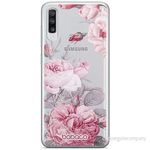 ERT GROUP mobiltelefonfodral för Samsung A70 originalt och officiellt licensierat Babaco mönster Flowers 050 optimalt anpassad till formen på mobiltelefonen, gedeeltelijk transparant 5905131346933