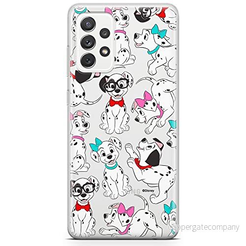 ERT GROUP mobiltelefonfodral för Samsung A53 5G originalt och officiellt licensierat Disney mönster Dalmatians 006 optimalt anpassad till formen på mobiltelefonen, gedeeltelijk transparant 5905131802088