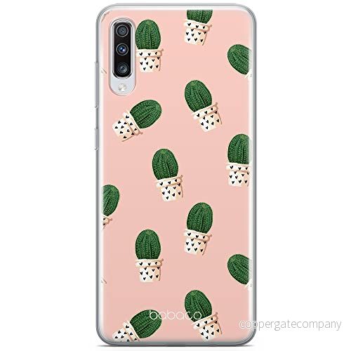 ERT GROUP mobiltelefonfodral för Samsung A70 originalt och officiellt licensierat Babaco mönster Plants 001 optimalt anpassad till formen på mobiltelefonen, fodral tillverkad av TPU plast 5903537754901