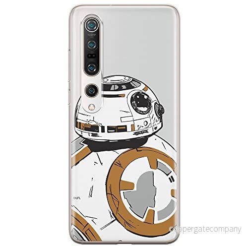 ERT GROUP mobiltelefonfodral för Xiaomi MI 10 / PRO originalt och officiellt licensierat Star Wars mönster BB 8 009 optimalt anpassad till formen på mobiltelefonen, gedeeltelijk transparant 5903537174433