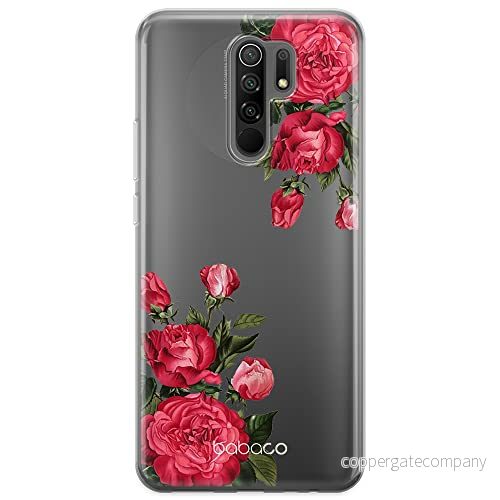 ERT GROUP mobiltelefonfodral för Xiaomi REDMI 9 originalt och officiellt licensierat Babaco mönster Flowers 007 optimalt anpassad till formen på mobiltelefonen, gedeeltelijk transparant 5903040288955