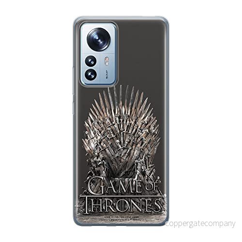 ERT GROUP mobiltelefonfodral för Xiaomi 12 PRO originalt och officiellt licensierat Game of Thrones mönster 017 optimalt anpassad till formen på mobiltelefonen, fodral tillverkad av TPU plast 5905511526559