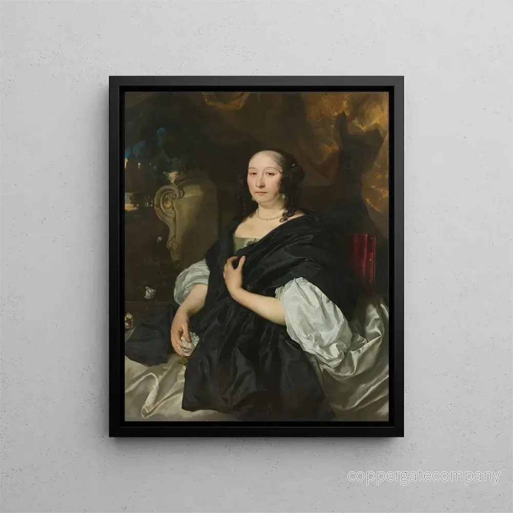 Målning av Catharina van der Voort - Abraham Lambertsz van den Tempel | Konsttryck