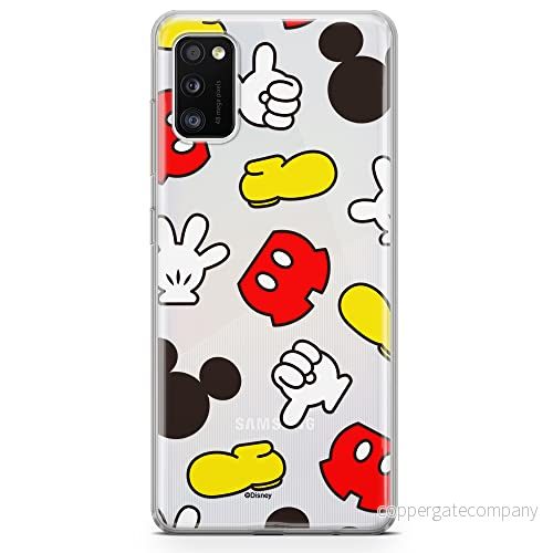 ERT GROUP mobiltelefonfodral för Samsung A41 originalt och officiellt licensierat Disney mönster Mickey 046 optimalt anpassad till formen på mobiltelefonen, gedeeltelijk transparant 5905131807090