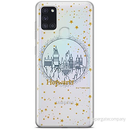 ERT GROUP mobiltelefonfodral för Samsung A21s originalt och officiellt licensierat Harry Potter mönster 036 optimalt anpassad till formen på mobiltelefonen, gedeeltelijk transparant 5903932137071
