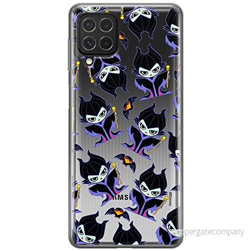 ERT GROUP mobiltelefonfodral för Samsung F62 / M62 originalt och officiellt licensierat Disney mönster Maleficent 004 optimalt anpassad till formen på mobiltelefonen, gedeeltelijk transparant 5905131485519