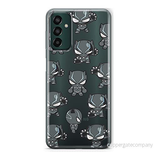 ERT GROUP mobiltelefonfodral för Samsung M13 4G originalt och officiellt licensierat Marvel mönster Black Panther 016 optimalt anpassad till formen på mobiltelefonen, gedeeltelijk transparant 5905511335502