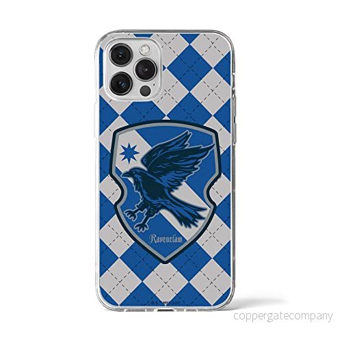 ERT GROUP mobiltelefonfodral för Apple Iphone 12 PRO MAX originalt och officiellt licensierat Harry Potter mönster 004 Vit anpassad till formen på mobiltelefonen, fodral tillverkad av TPU plast 5903932103984