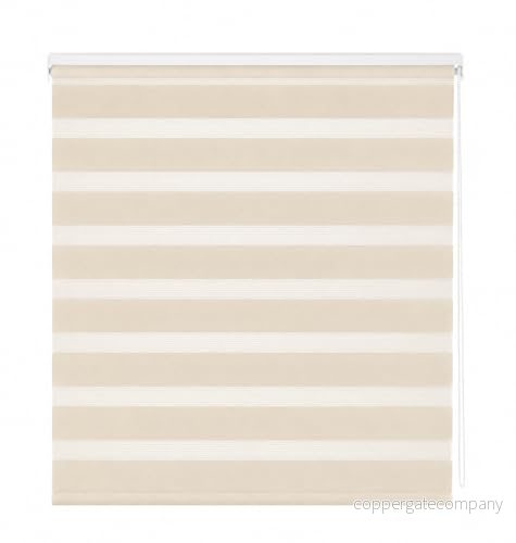 Estoralis Vera Estor rullbar dubbel vävnad, natt och dag, Beige, 125 x 175 cm 8432404916649