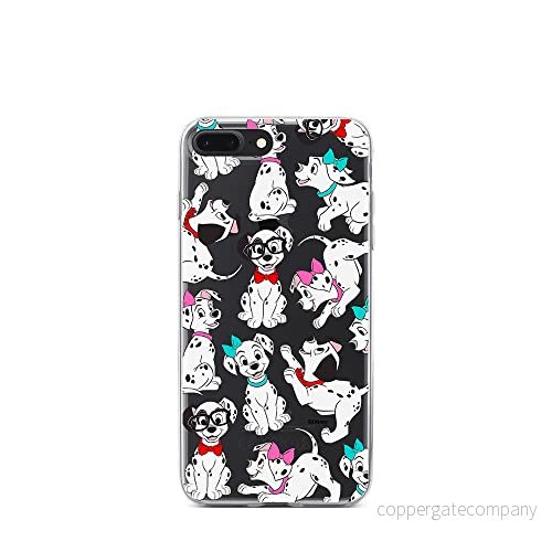 ERT GROUP mobiltelefonfodral för Iphone 7 PLUS/ 8 PLUS originalt och officiellt licensierat Disney mönster Dalmatians 006 optimalt anpassad till formen på mobiltelefonen, gedeeltelijk transparant 5905131800367