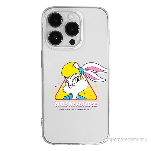 ERT GROUP mobiltelefonfodral för Iphone 14 PRO originalt och officiellt licensierat Looney Tunes mönster Lola 008 optimalt anpassad till formen på mobiltelefonen, gedeeltelijk transparant 5905795071424