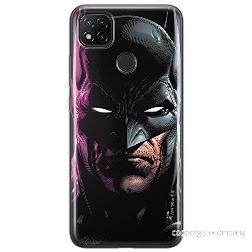 ERT GROUP mobiltelefonfodral för Xiaomi REDMI 9C originalt och officiellt licensierat DC mönster Batman 070 optimalt anpassad till formen på mobiltelefonen, fodral tillverkad av TPU plast 5905131528124