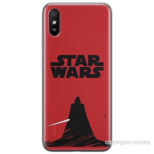 ERT GROUP mobiltelefonfodral för Xiaomi REDMI 9A originalt och officiellt licensierat Star Wars mönster Darth Vader 015 optimalt anpassad till formen på mobiltelefonen, fodral tillverkad av TPU plast 5903040369760