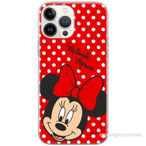 ERT GROUP mobiltelefonfodral för Xiaomi REDMI NOTE 10/ 10S originalt och officiellt licensierat Disney mönster Minnie 008 anpassad till formen på mobiltelefonen, fodral tillverkad av TPU plast 5903537182391