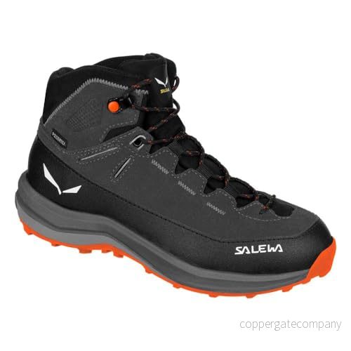 SALEWA Mtn Trainer 2 Mid PTX K, Unisex Stövlar, Onyx Alloy, 28 EU 4053866545297