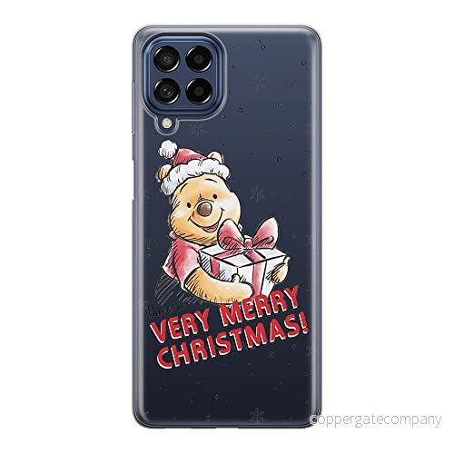 ERT GROUP mobiltelefonfodral för Samsung M33 5G originalt och officiellt licensierat Disney mönster Winnie the Pooh and Friends 024 anpassad till formen på mobiltelefonen, gedeeltelijk transparant 5905511344283