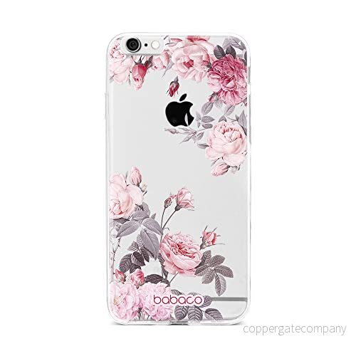 ERT GROUP mobiltelefonfodral för Iphone 6 PLUS originalt och officiellt licensierat Babaco mönster Flowers 055 optimalt anpassad till formen på mobiltelefonen, gedeeltelijk transparant 5905131355942