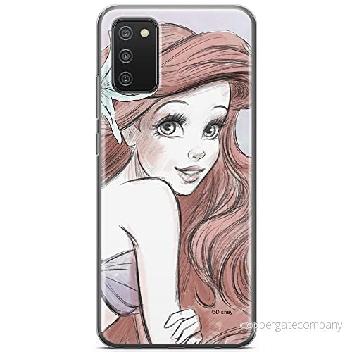 ERT GROUP mobiltelefonfodral för Samsung A02S originalt och officiellt licensierat Disney mönster Ariel 005 optimalt anpassad till formen på mobiltelefonen, fodral tillverkad av TPU plast 5903040238240