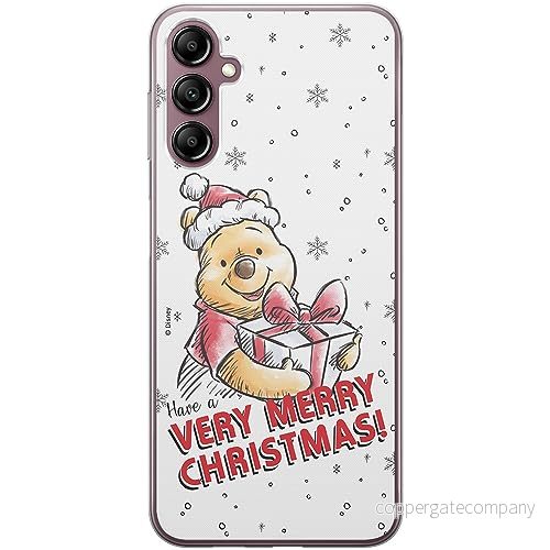 ERT GROUP mobiltelefonfodral för Samsung A14 4G/5G originalt och officiellt licensierat Disney mönster Winnie the Pooh & Friends 024, fodral tillverkad av TPU plast 5905511820619