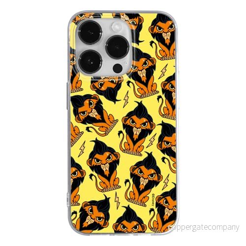 ERT GROUP mobiltelefonfodral för Apple Iphone 14 PRO MAX originalt och officiellt licensierat Disney mönster Scar 002 optimalt anpassad till formen på mobiltelefonen, fodral tillverkad av TPU plast 5905131938770