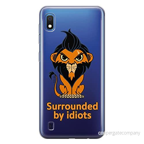 ERT GROUP mobiltelefonfodral för Samsung A10 originalt och officiellt licensierat Disney mönster Scar 001 optimalt anpassad till formen på mobiltelefonen, gedeeltelijk transparant 5905131437976